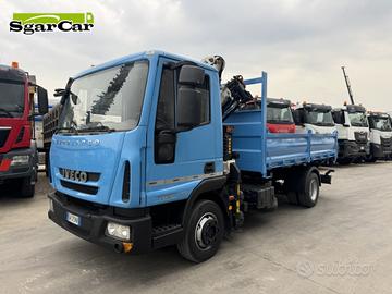 Iveco Eurocargo 80e22 gru e ribaltabile