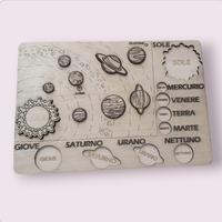 gioco incastri legno pianeti sistema solare 