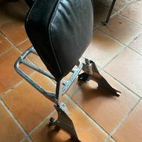 Sissy Bar con portapacchi Harley Davidson e castom