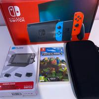 Nintendo Switch + Minecraft
