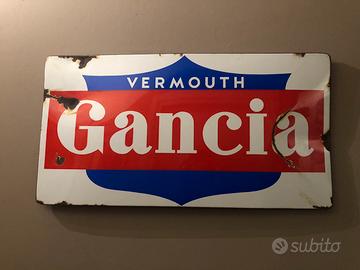 Insegna vintage Vermouth Gancia