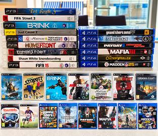 Lotto 15 giochi PS3 PS4 – GTA V, FIFA Street 3,ecc