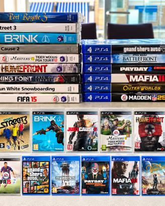 Lotto 15 giochi PS3 PS4 – GTA V, FIFA Street 3,ecc