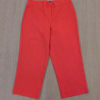 Pantaloni donna Capri pinocchietto rossi Rebecca
