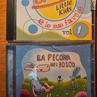 8  cd di canzoni e fiabe