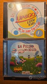 8  cd di canzoni e fiabe