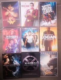 27 DVD supereroi Marvel e DC