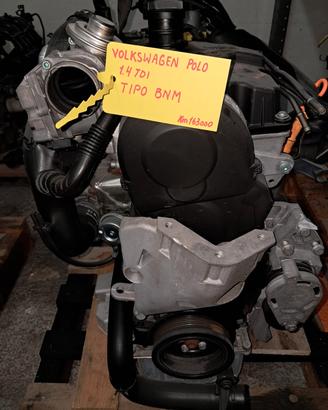 motore VOLKSWAGEN 1.4 TDI CODICE BNM