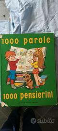 Libro 1000 parole 1000 pensierini
