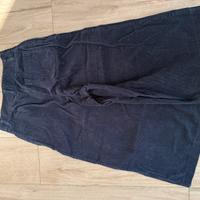 Uniqlo pantalone bku notte in velluto a coste