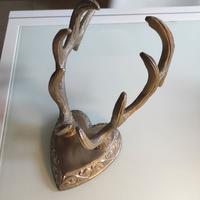 Decorazione da parete in metallo – corna su cuore