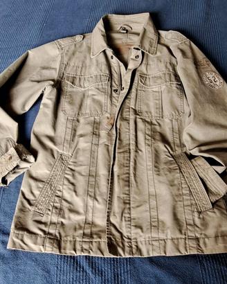 Giacca casual uomo stile militare taglia XL
