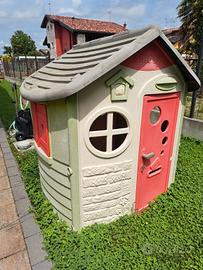 casetta bimbi giardino gioco smoby