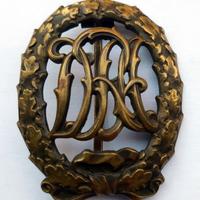 Distintivo tedesco MERTI SPORTIVI pre-1935 bronzo
