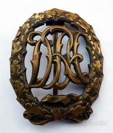 Distintivo tedesco MERTI SPORTIVI pre-1935 bronzo