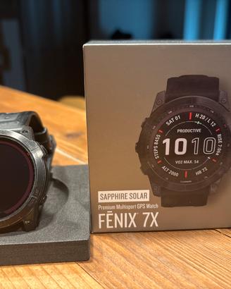 Fenix 7X shapphire solar