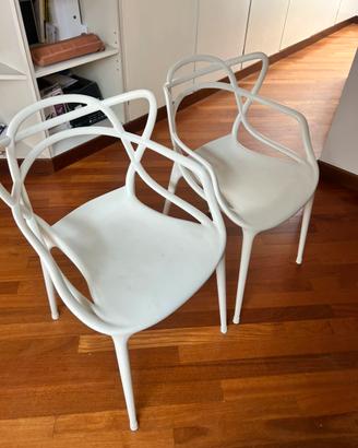 Set due sedie Kartell Masters
