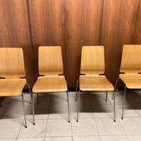 Sedie (gruppo di sei )