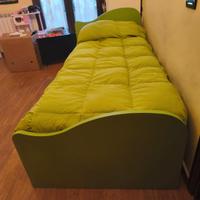 Struttura letto cameretta bambino/a contenitore