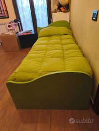 Struttura letto cameretta bambino/a contenitore
