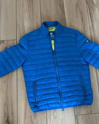 giacca leggera cranberry jeans blu e gialla