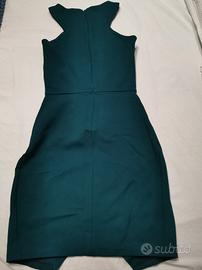 Tubino verde petrolio zara