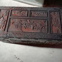 baule in legno vedi foto