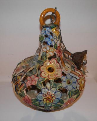 Lampadario Ceramica di Vietri