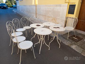 tavoli e sedie 