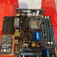 Asus socket 775+Intel q9400 quad core+4gb RAM+Ssd
