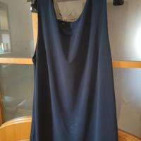 canotta elegante con svasatura sotto 