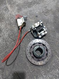 impianto frenante posteriore kart crg gold