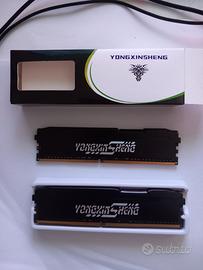 ram ddr4 n. 2 banchi da 16 gb  trattabile