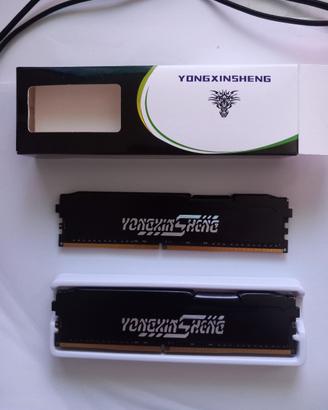 ram ddr4 n. 2 banchi da 16 gb  trattabile