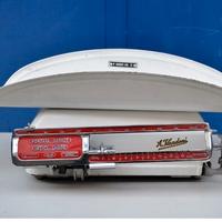 Bilancia pesa bambini anni 60 in metallo