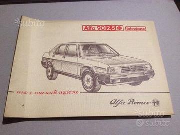 Alfa Romeo - Uso e manutenzione anni 80-90