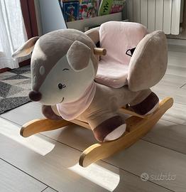 Dondolo Nattou cerbiatto come nuovo