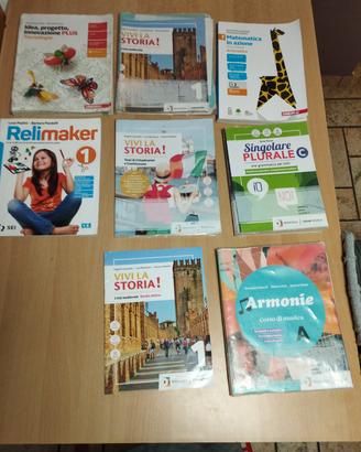 libri testo prima media usati storia matematica gr