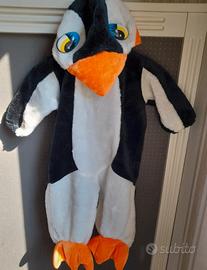 Costume di carnevale da pinguino