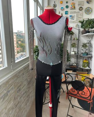 tuta pattinaggio e ginnastica