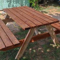 tavolo picnic giardino legno