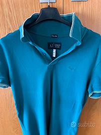 Polo verde armani