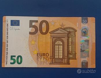 Banconota da 50 euro con errore di stampa