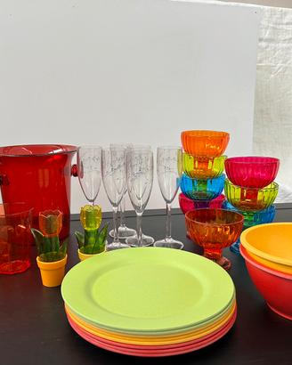Servizio tavola  da giardino