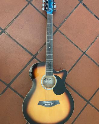 Chitarra elettronica acustica leggere descrizione