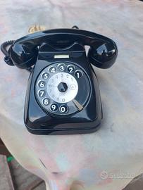 telefono a disco s62 auso Siemens nero originale 