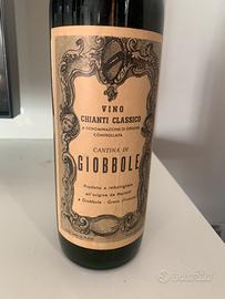 Vino Chianti classico Giobbole 1972