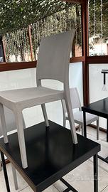 Sedie resina nuove!!