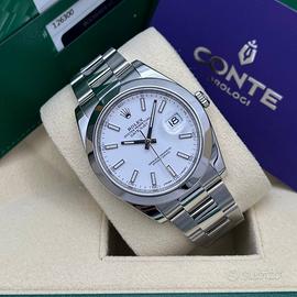 ⚪️ROLEX DATEJUST WHITE DIAL REF.126300 ANNO 2018
