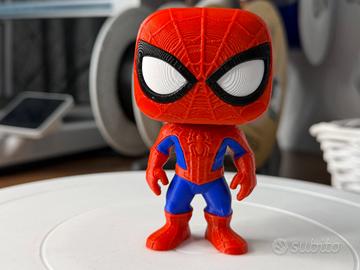 funko po di spider man stampato in 3d